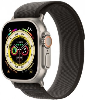 Apple Watch Ultra Titanyum Kasa ve Siyah/Gri Trail Loop Akıllı Saat kullananlar yorumlar